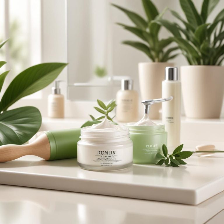 Routine du matin pour le visage