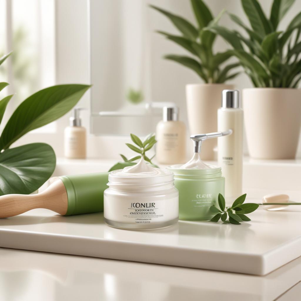 Routine du matin pour le visage
