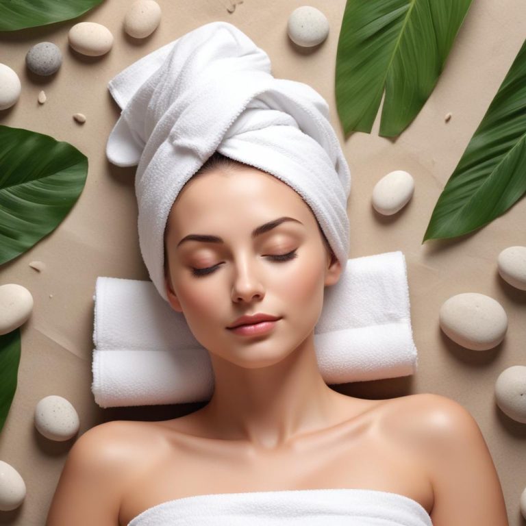 Moments détente pour revitaliser le visage