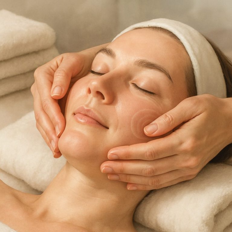Techniques de massage facial