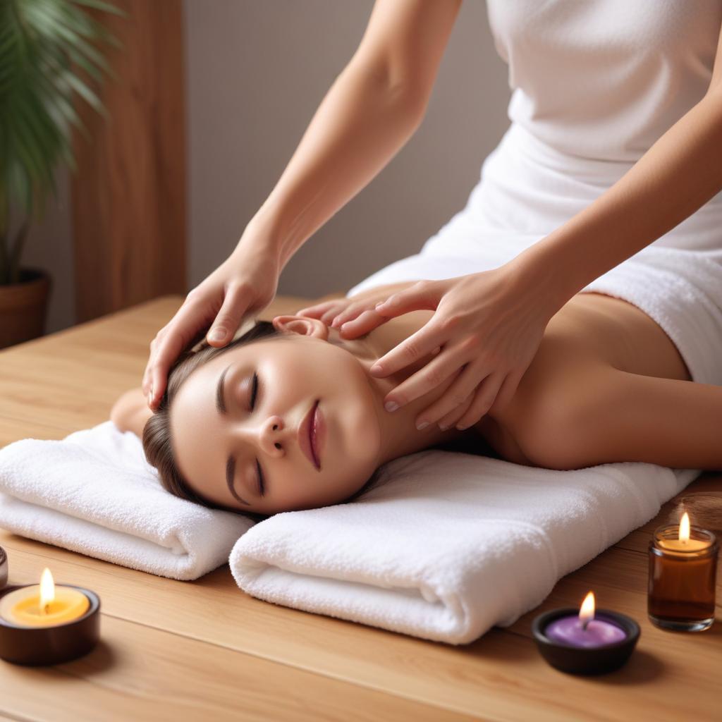 Bienfaits du massage doux du visage