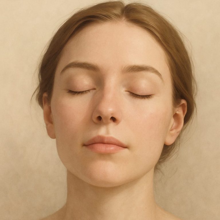 Techniques de relaxation pour visage détendu