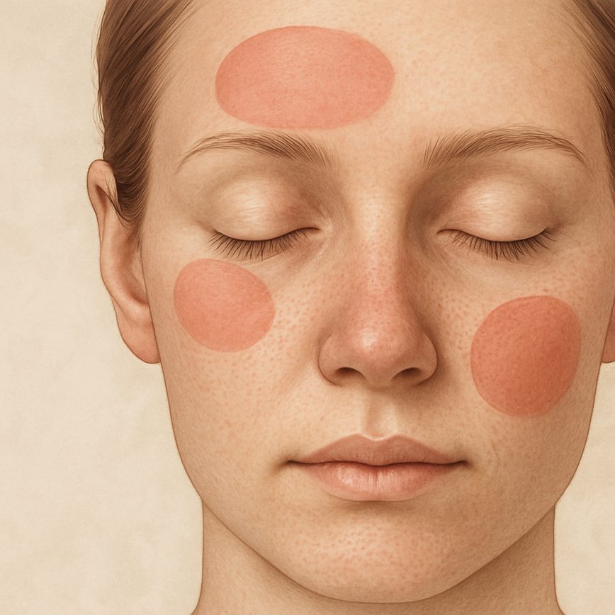 Soin des zones sensibles du visage