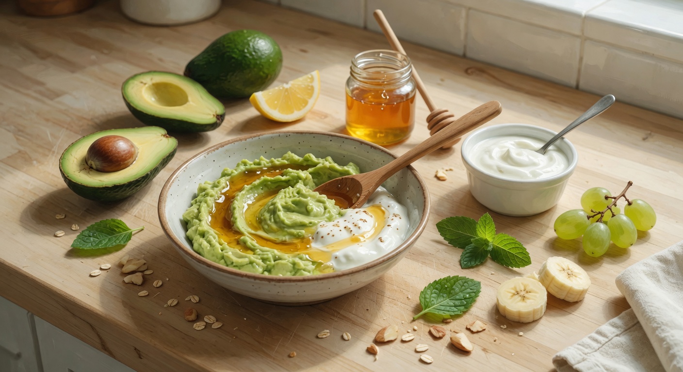 Masques nutritifs maison
