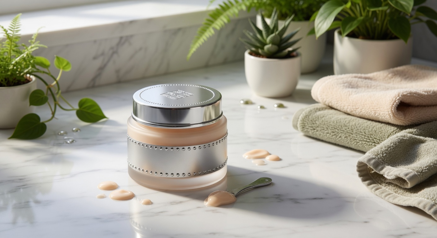 Crèmes anti-âge enrichies en peptides
