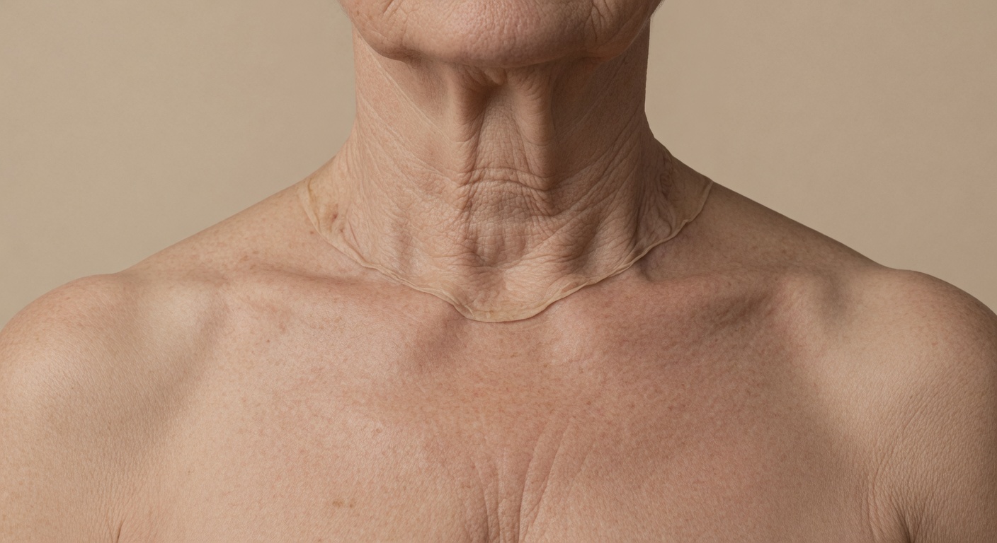 Crèmes anti-âge pour cou et décolleté