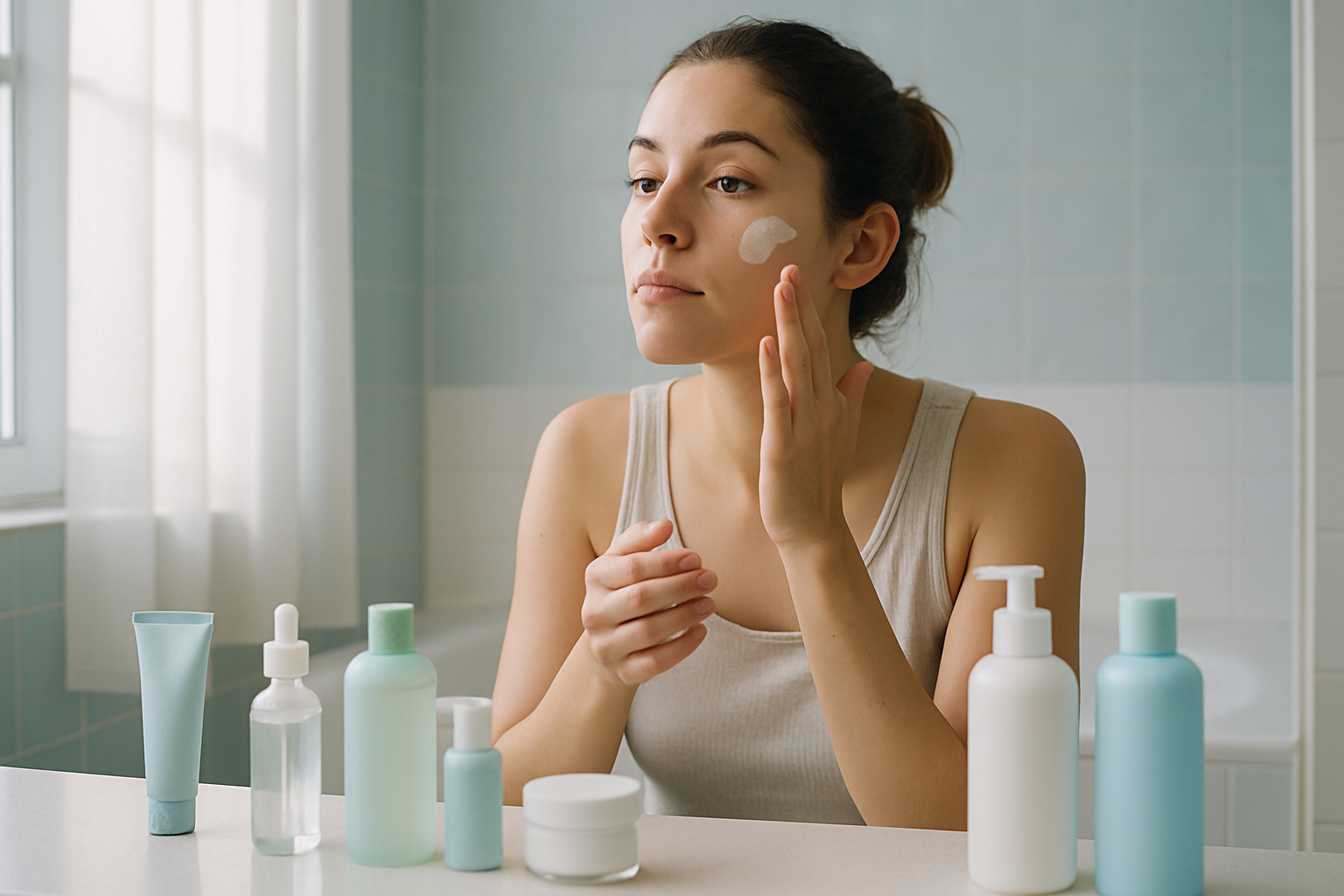 Routine beauté adaptée à chaque type de peau — Routine beauté pour peau grasse Routine beauté adaptée à chaque type de peau — Routine beauté pour peau grasse