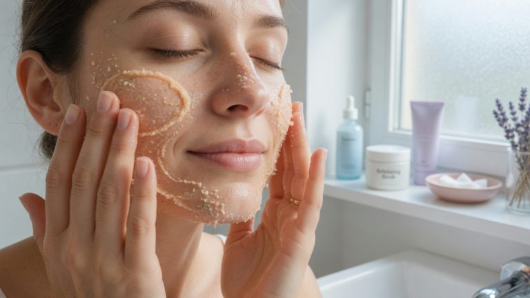 Exfoliation douce hebdomadaire