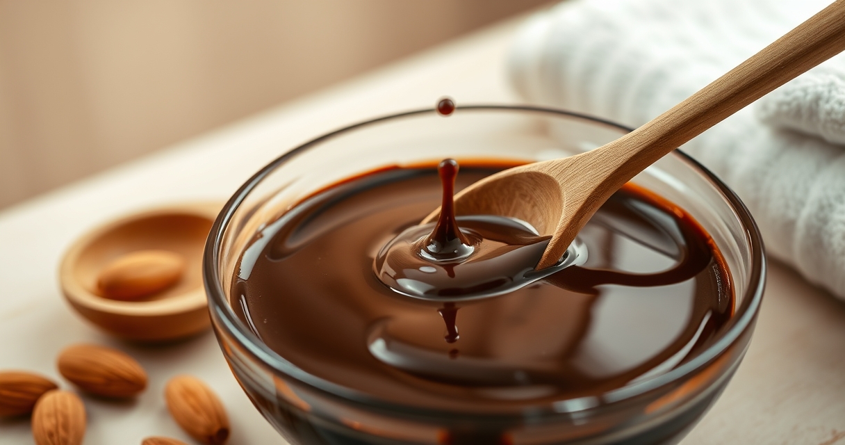Masques maison pour peau douce — Masque raffermissant au chocolat noir