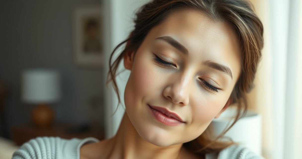 Visage reposé grâce aux pauses régulières — Impact à long terme d’un visage reposé