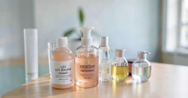 Sérums vitaminés pour peau lumineuse